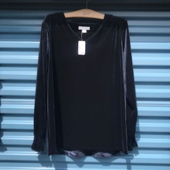 Long Sleeve Sweater Size: Large {12-14} . {2} Pc Bundle . Christopher & Banks - Picture 3 of 6